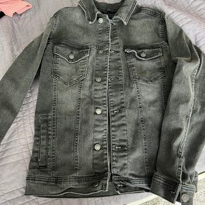 Man’s denim jacket
